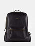 Leather Backpack - Black
