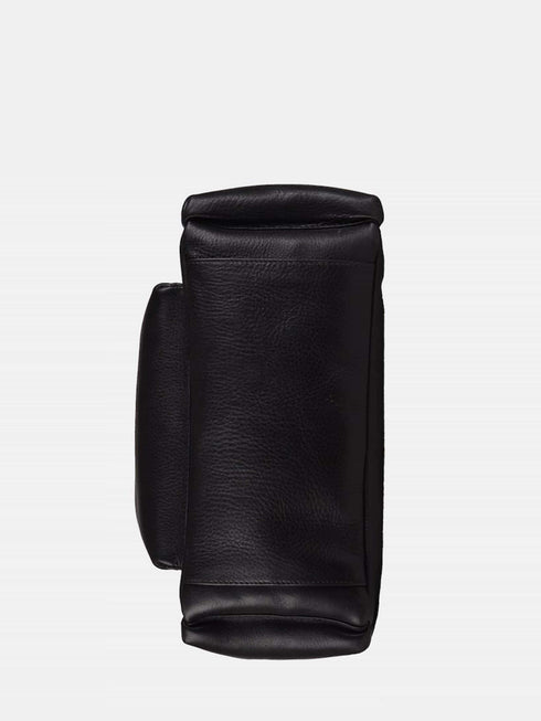 Leather Backpack - Black
