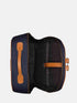 Canvas Backpack - Blue/Tan