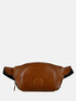 Leather Belt Bag - Brown
