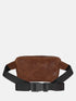 Leather Belt Bag - Brown
