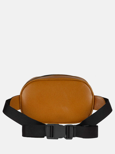Leather Belt Bag - Tan