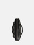 Leather Laptop Bag - Black