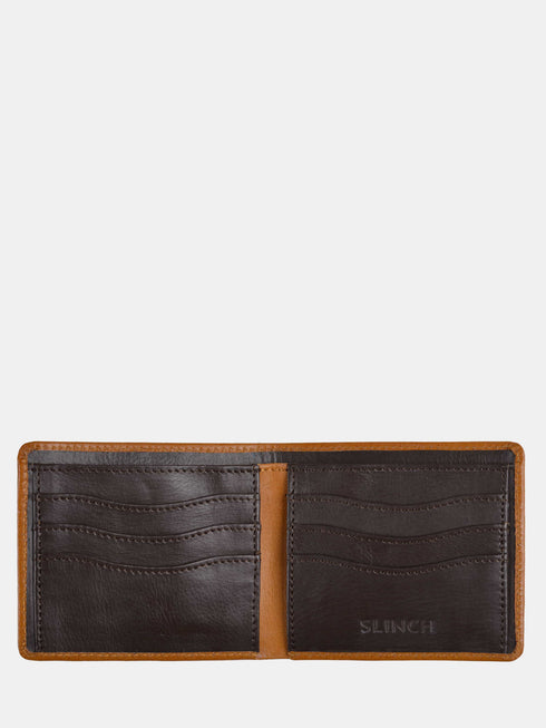 Leather Wallet - Tan