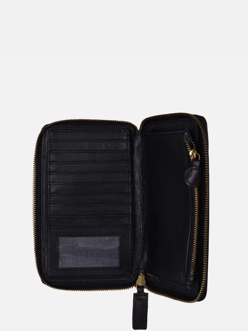 Leather Wallet - Black