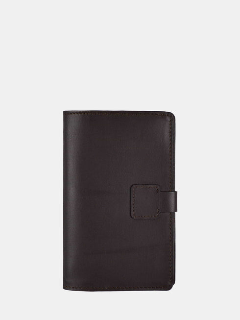Leather Wallet - Dark Brown