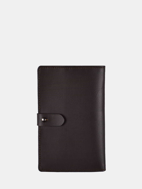 Leather Wallet - Dark Brown