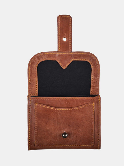Leather Wallet - Brown