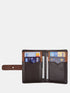 Leather Wallet - Dark Brown