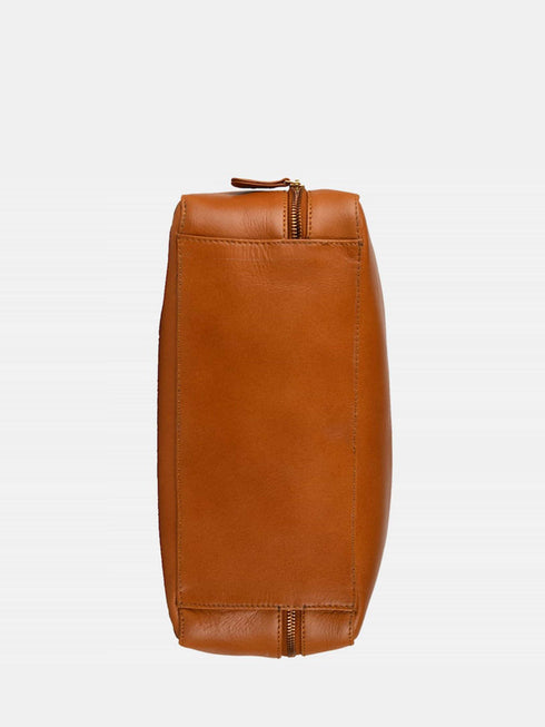 Leather Backpack - Tan
