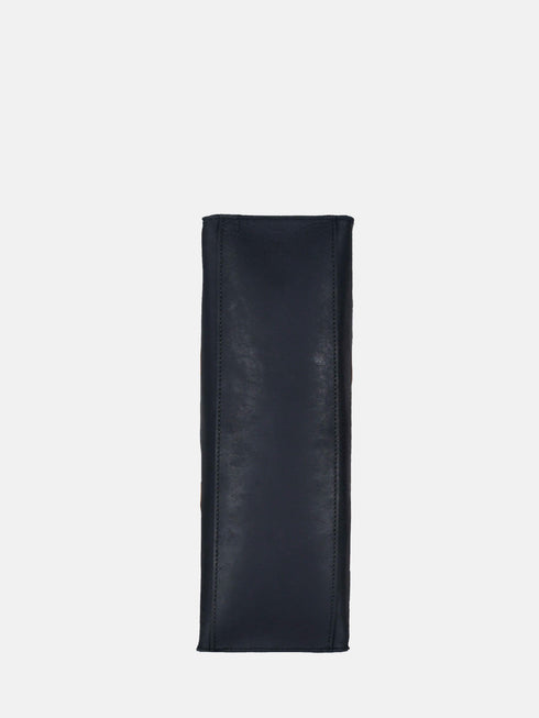 Leather Tote - Black/Brown