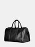Leather Travel Bag - Black