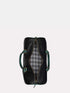 Leather Travel Bag - Black / Green
