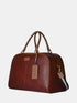 Leather Travel Bag - Maroon
