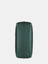 Leather Travel Bag - Grey-Green