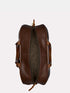 Leather Travel Bag - Brown