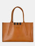 Leather Tote - Tan