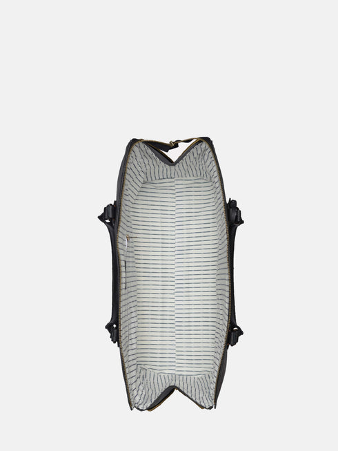 Leather Tote - Black