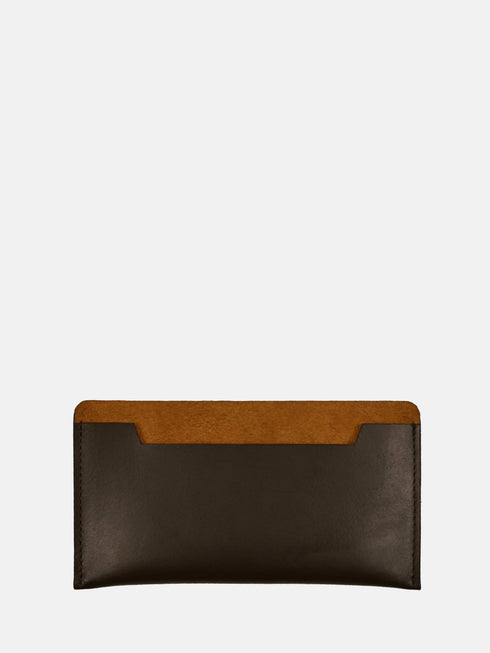 Leather Eyewear Case - Dark Brown