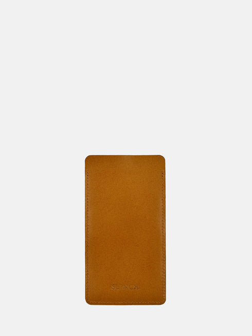 Leather Eyewear Case - Tan
