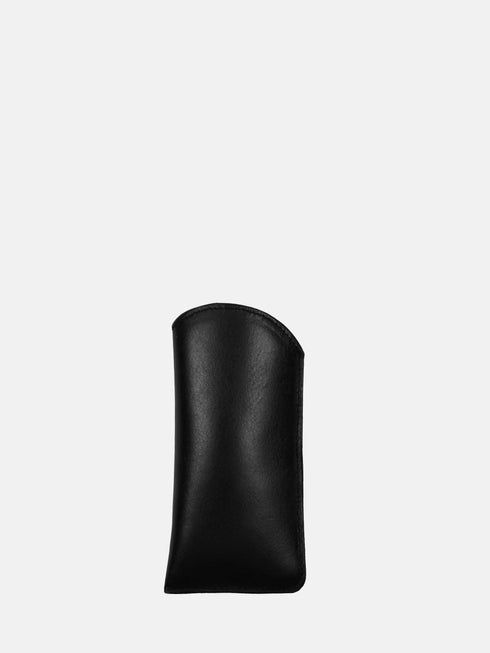 Leather Eyewear Case - Black