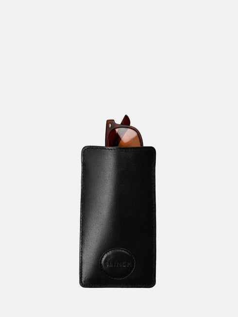 Leather Eyewear Case - Black