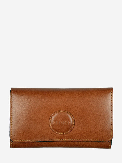 Leather Wallet - Brown