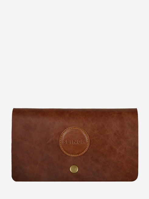 Leather Wallet - Brown