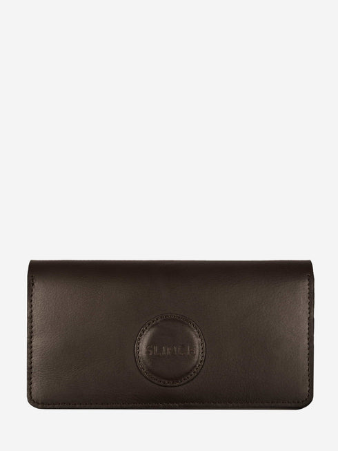Leather Wallet - Dark Brown