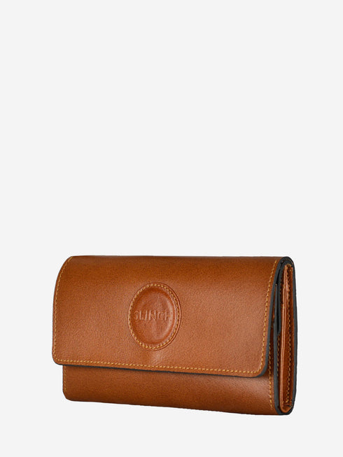 Leather Wallet - Brown