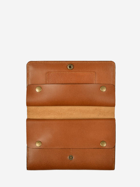 Leather Wallet - Brown