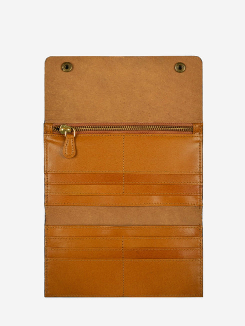 Leather Wallet - Tan