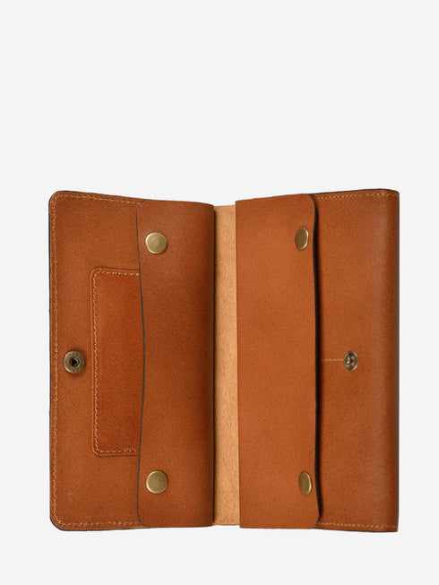 Leather Wallet - Brown