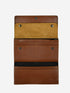 Leather Wallet - Black/Brown