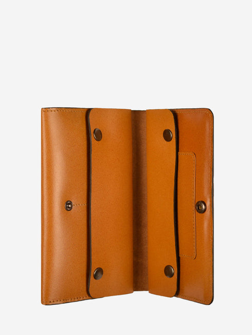Leather Wallet - Tan