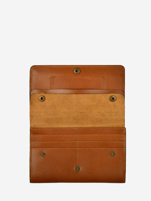 Leather Wallet - Brown