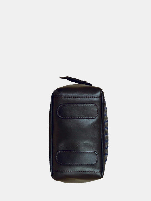 Leather Backpack - Grey
