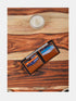 Leather Wallet - Black / Tan